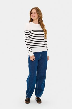 MilaSZ LS Striped Pullover