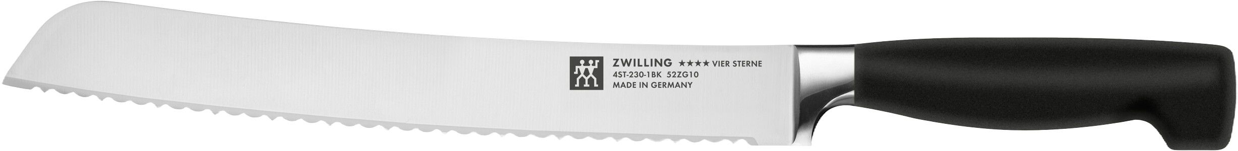 Br&oslash;dkniv 23 cm FOUR STAR