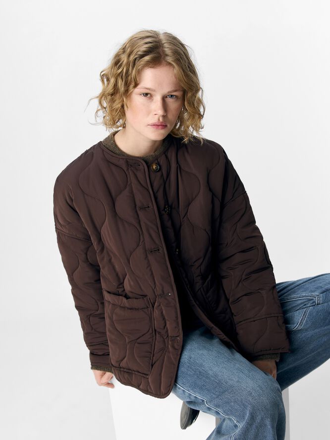 Object OBJALICE L/S NOOS - Gebreide jurk - java/bruin Object OBJALICE L/S NOOS - Gebreide jurk - java/bruin
