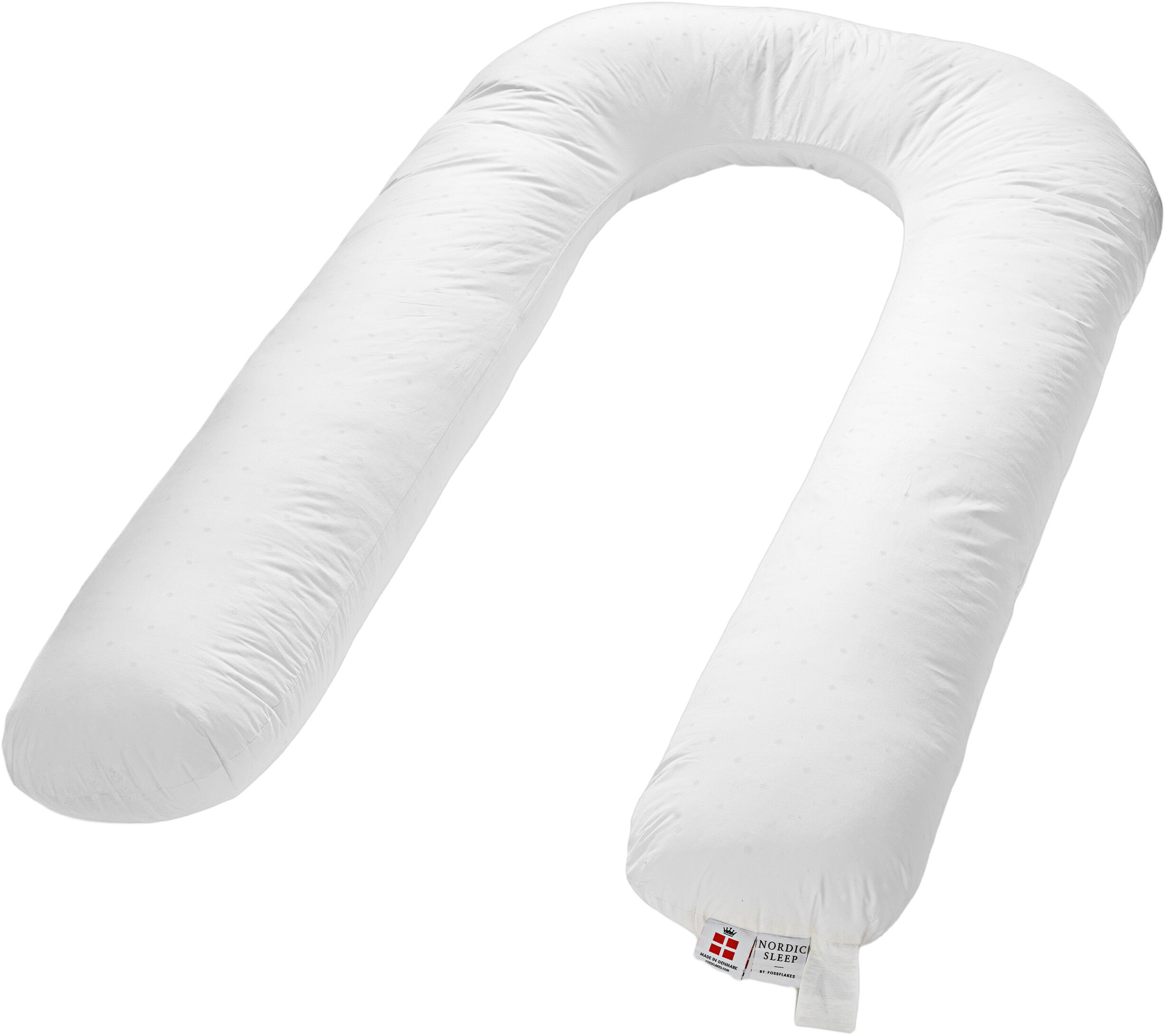 Fosstars U-pillow betr&aelig;k SR White Jersey bomuld