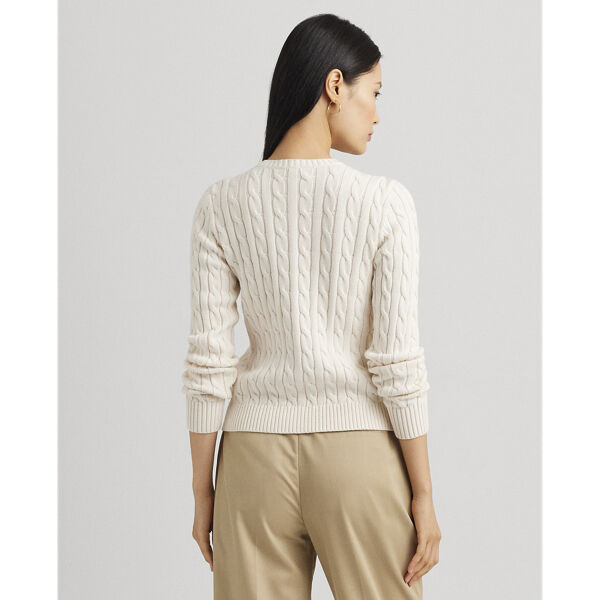 Cable-Knit Cotton Cardigan