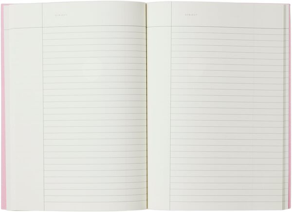 VITA Softcover Notebook - Medium, Orange Grid