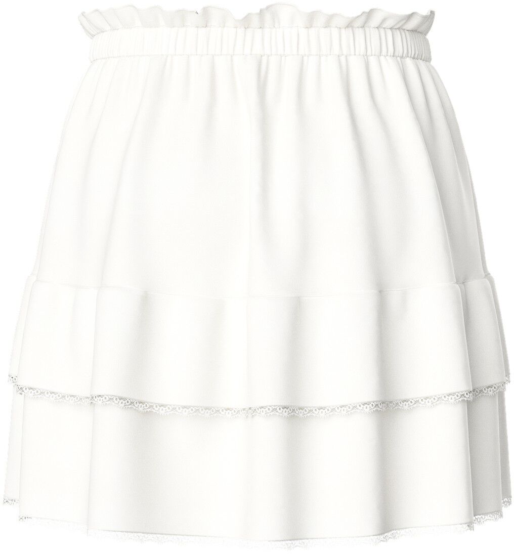 PCALBA MW SHORT SKIRT WVN NOOS BC