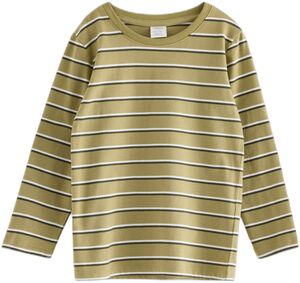 Top l s striped basic