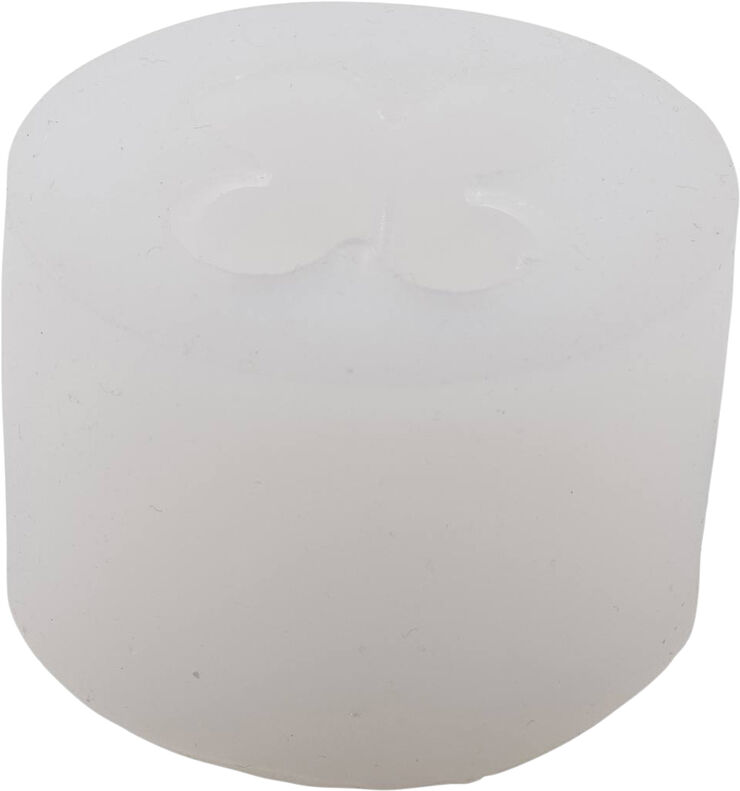 Silikoneform, Firkant med bobler, H: 4 cm.