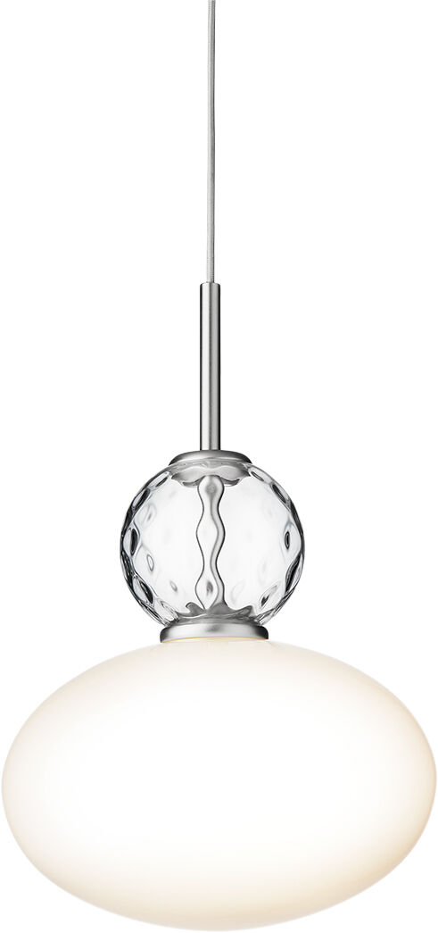 Rizzatto 32, satin silver / opal