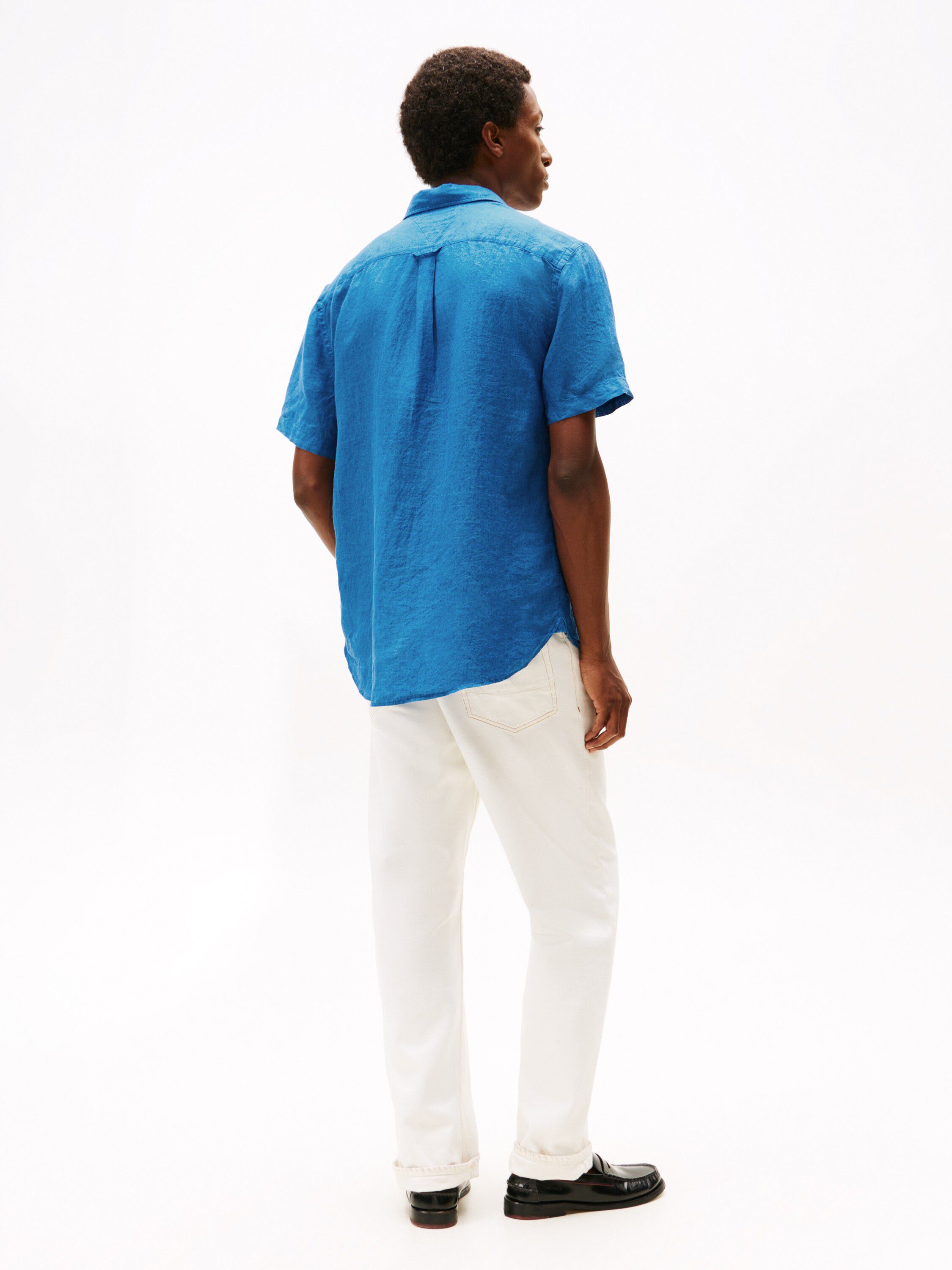 PIGMENT DYED LINEN RF SHIRT S/S