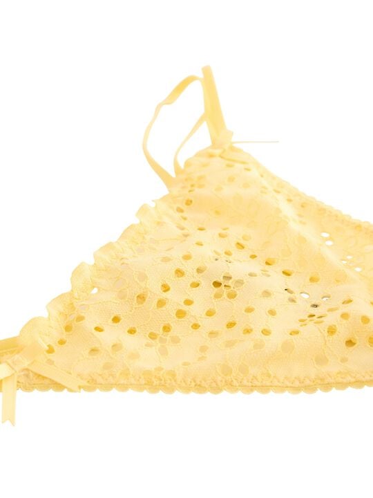 G-streng med broderie anglaise