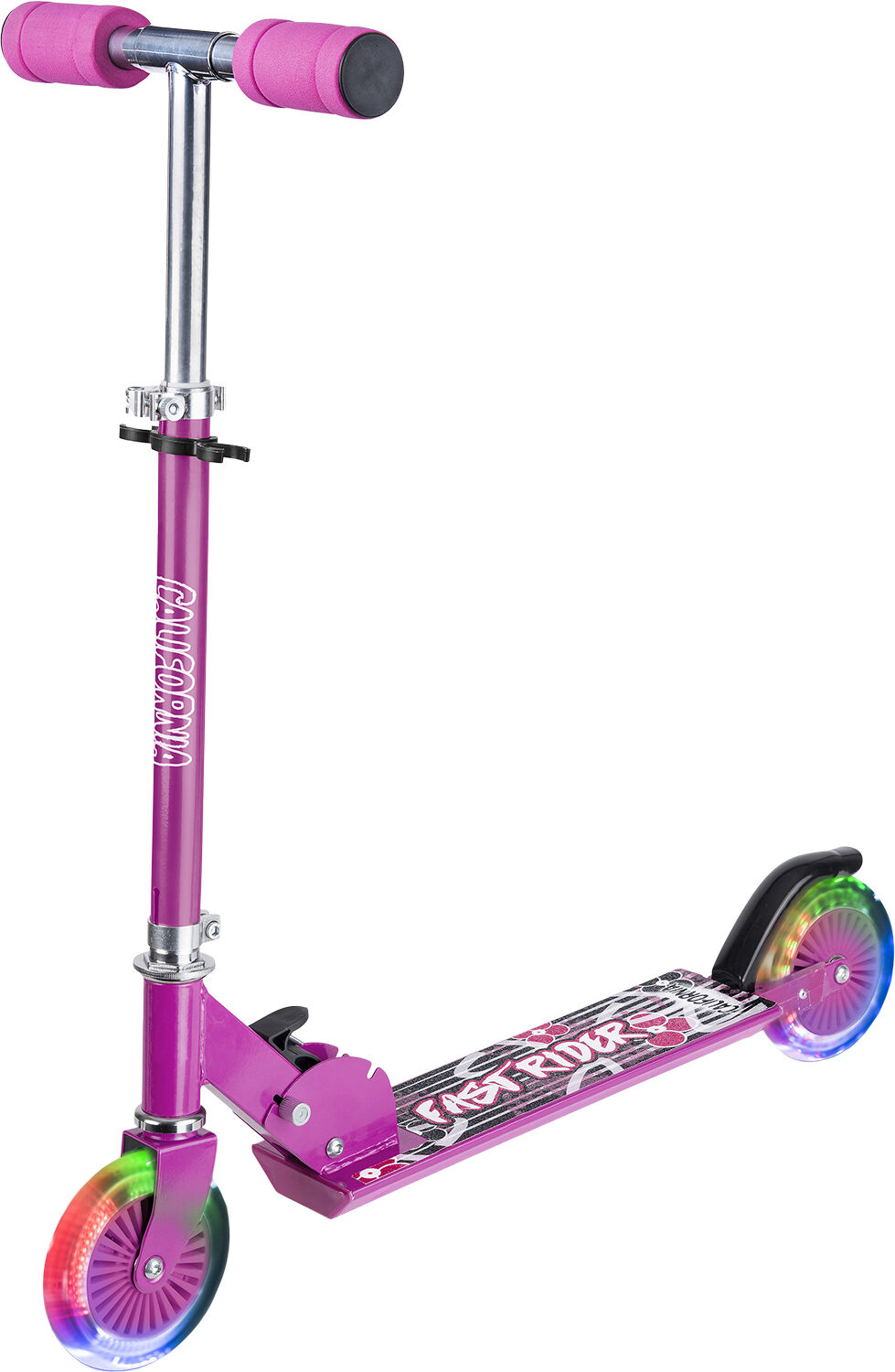 PINK L&Oslash;BEHJUL mLYS I HJUL