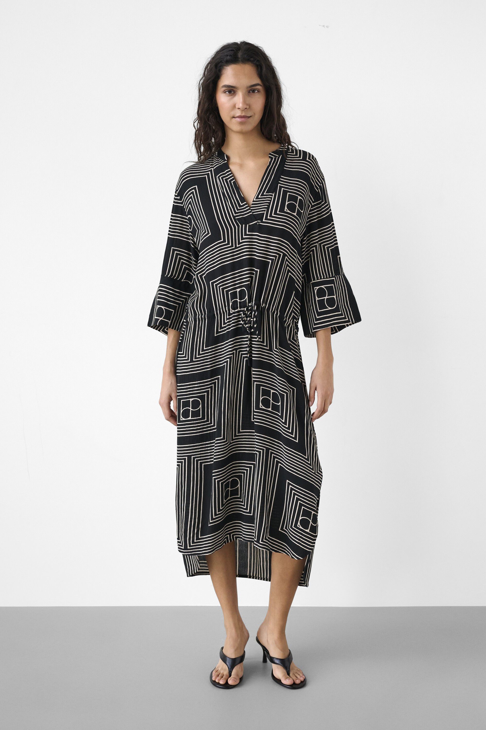 SLZaya Aria Printed Dress