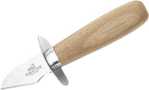 Østerskniv/parmesankniv 4,5 cm Stål/Træ
