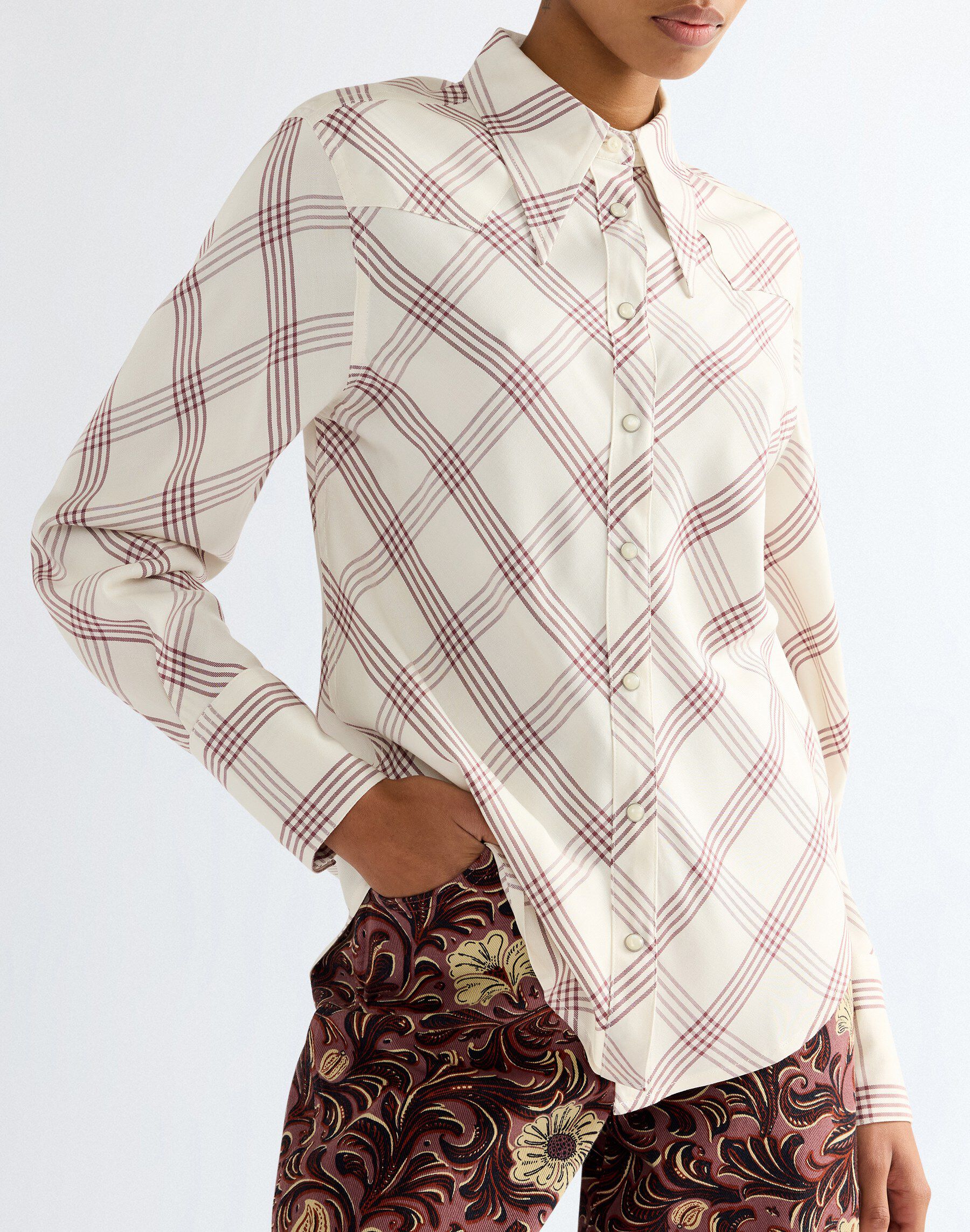 DRAMA_COLLAR_SHIRT BYLTHE