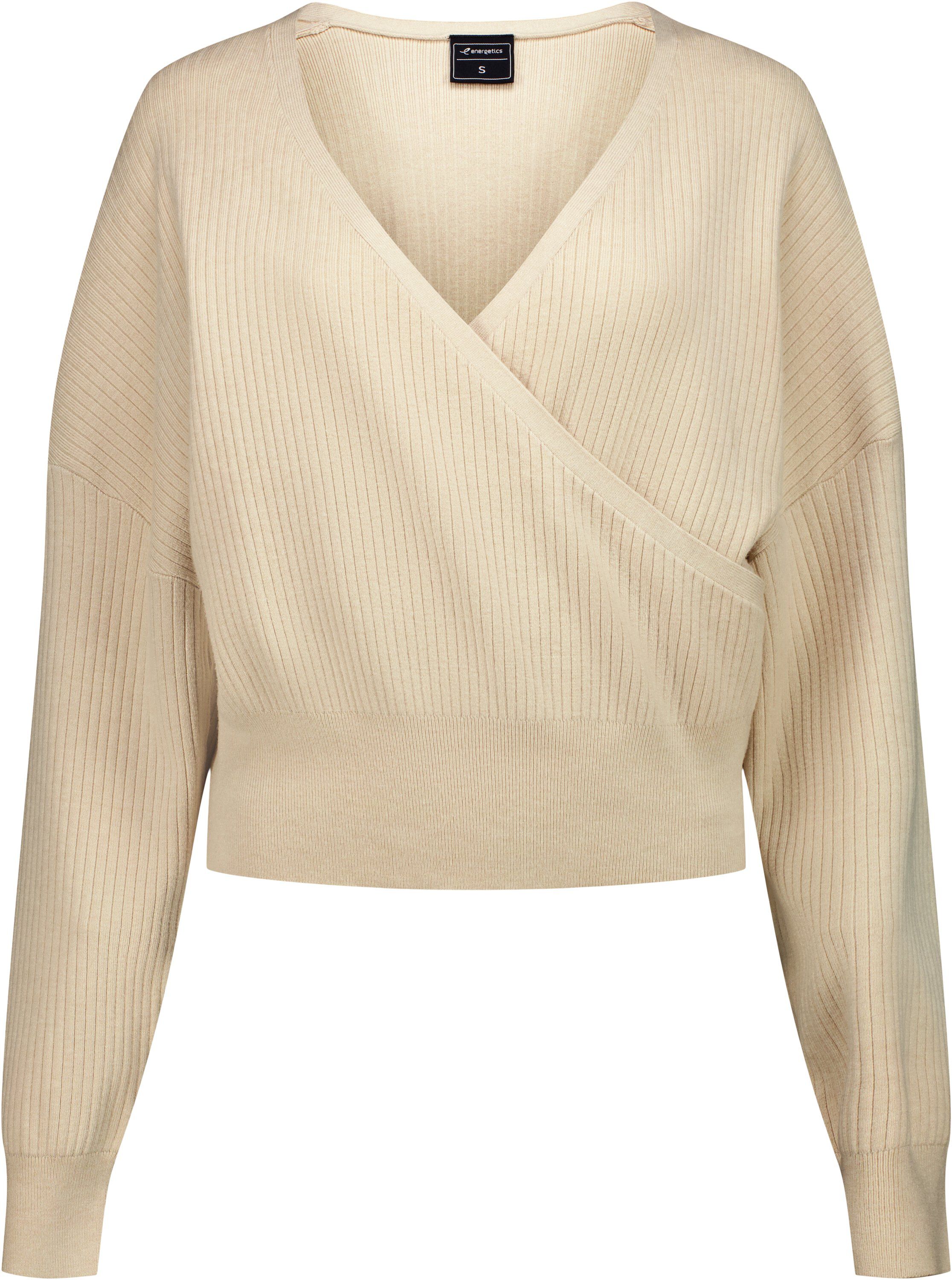 ENE KNITTED W WRAP SWEATER