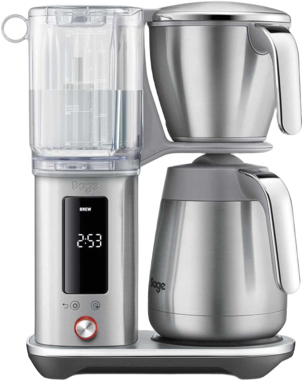 Sage SDC 465 BSS Luxe Brewer Thermal Coffee machine Brushed