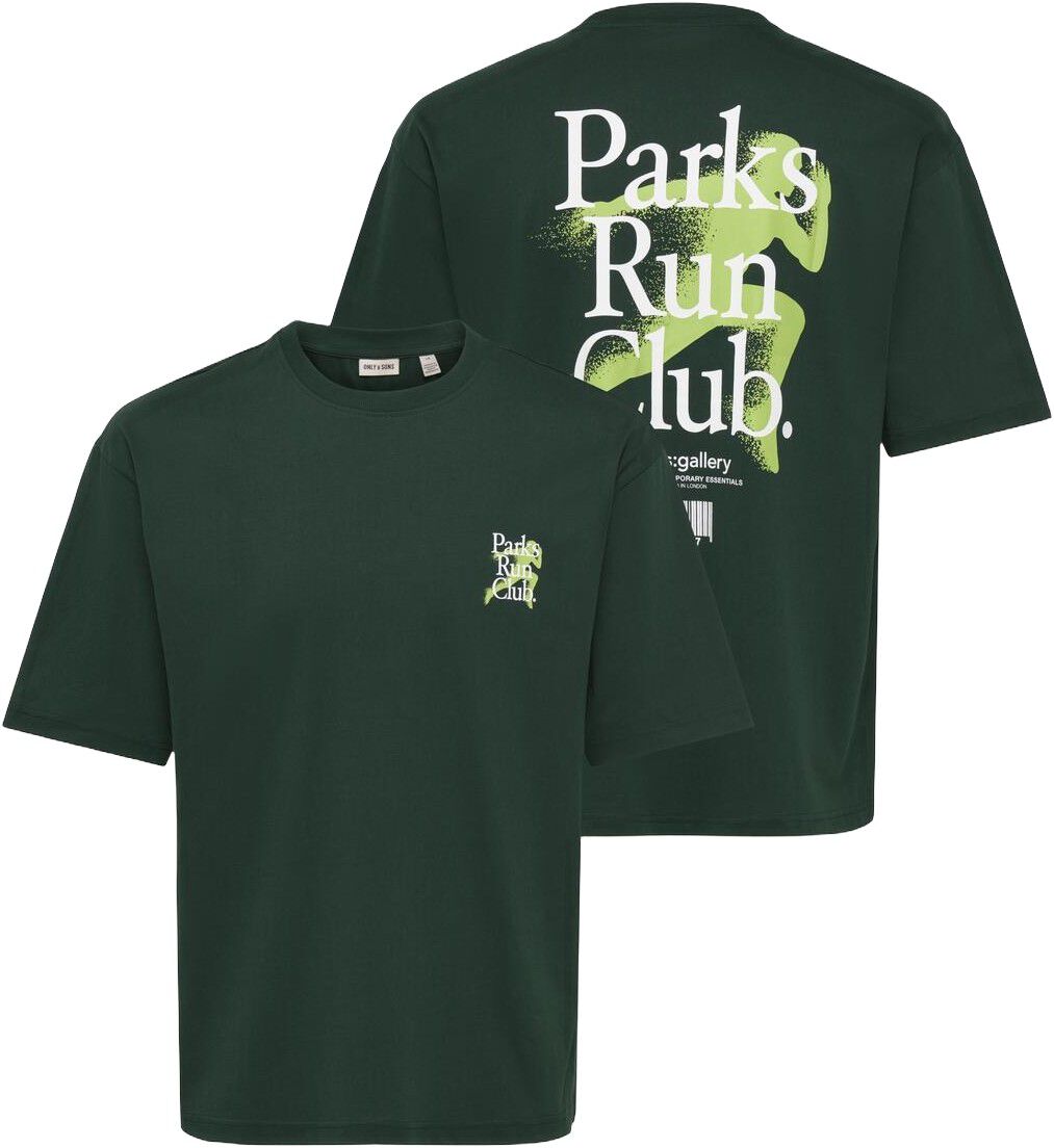 ONSFRED RUN CLUB BOXY SS TEE