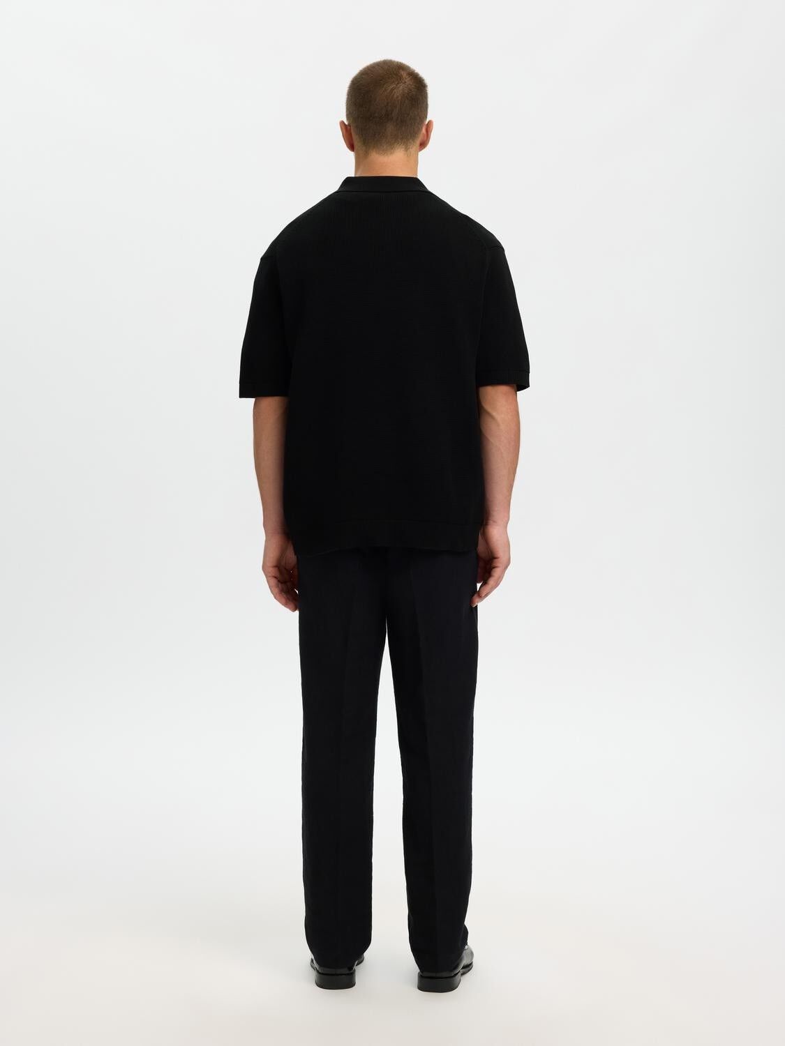 SLH-LEROY LINEN BLEND OVERSHIRT LS