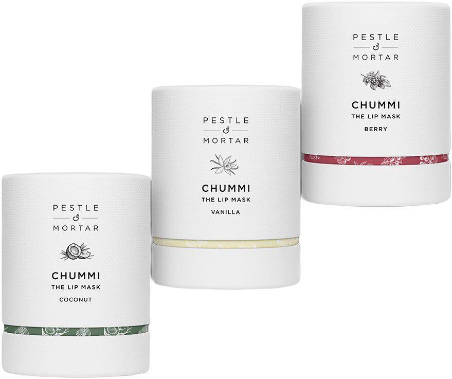 Pestle & Mortar Chummi Lip Mask - Coconut 20g