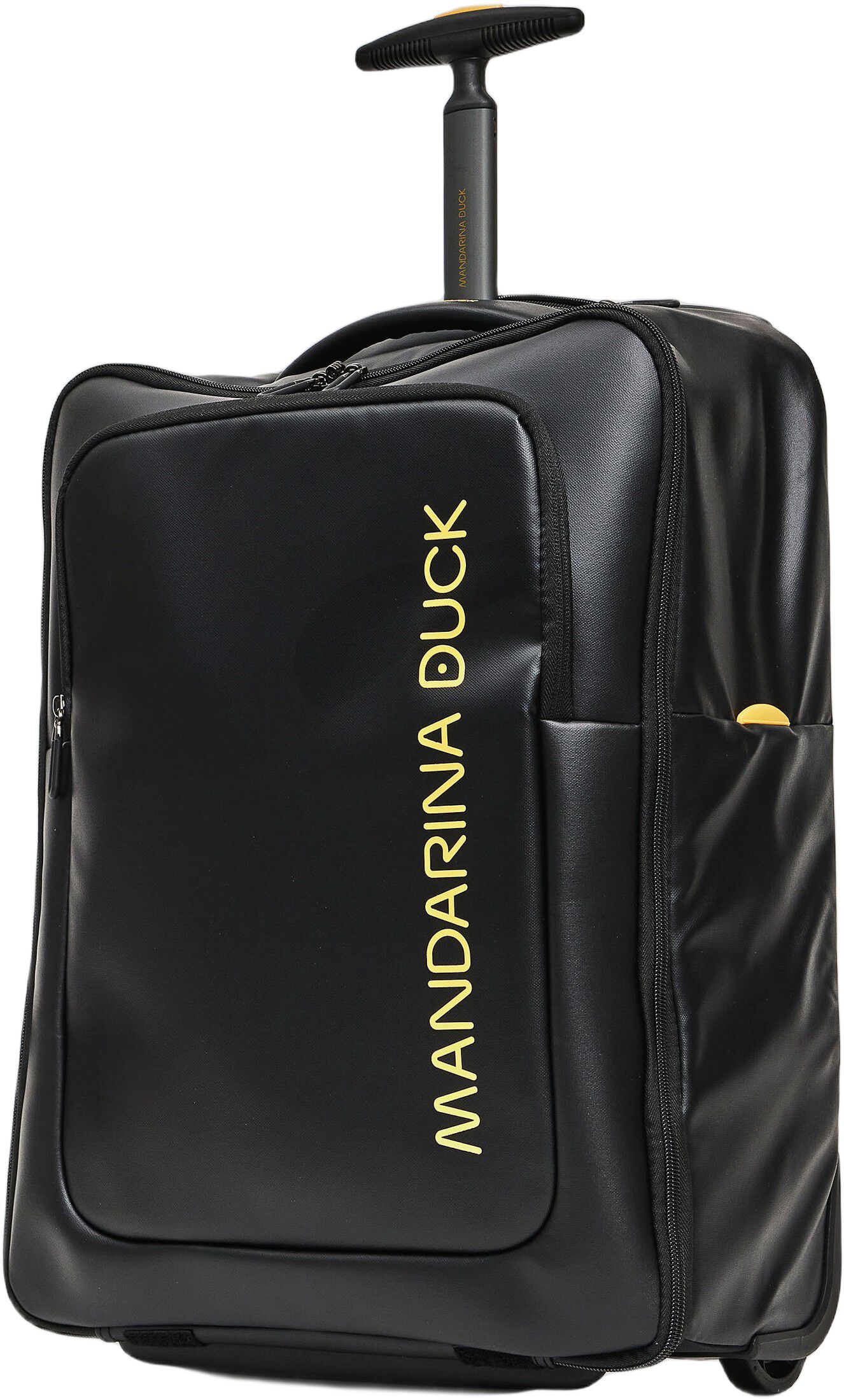 ECO COATED TROLLEY BACKPACK / BLACK