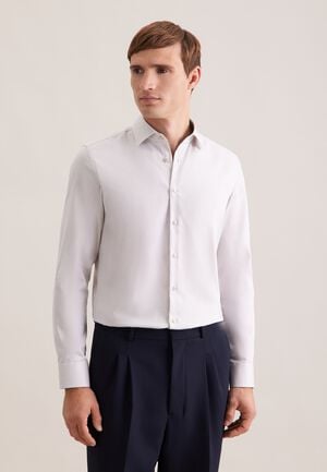 Business shirt Slim 1/1 Kent-Collar Structure