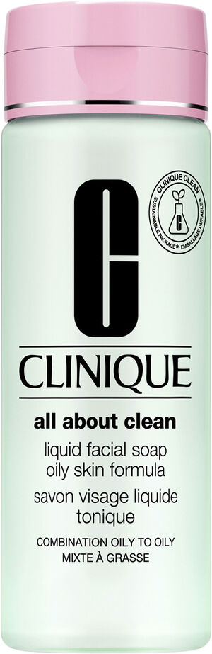 Liquid Facial Soap cleanser Oily Skin Formula - Combination/oily + oil