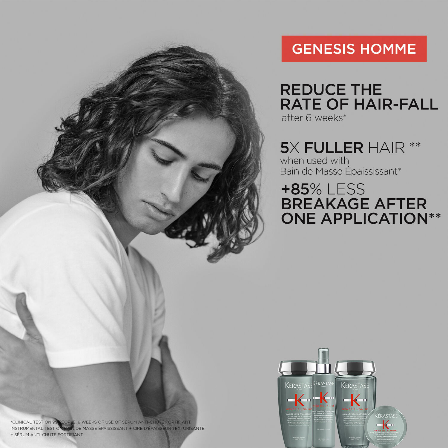 Genesis Homme Spray de Force &Eacute;paississant