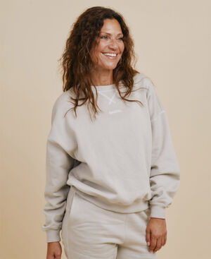 Avalanche Logo Sweatshirt - Sand