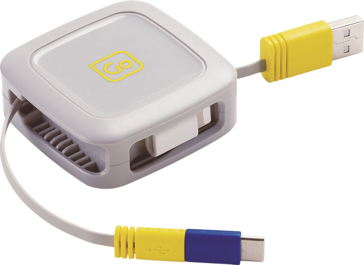 3 in 1 Retractable Connector Cable 1M