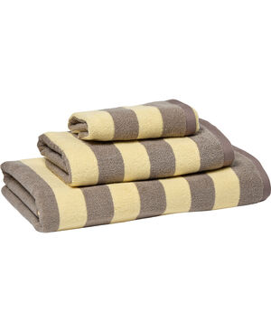 Summer Stripe 50x100cm GOTS Pastel yellow