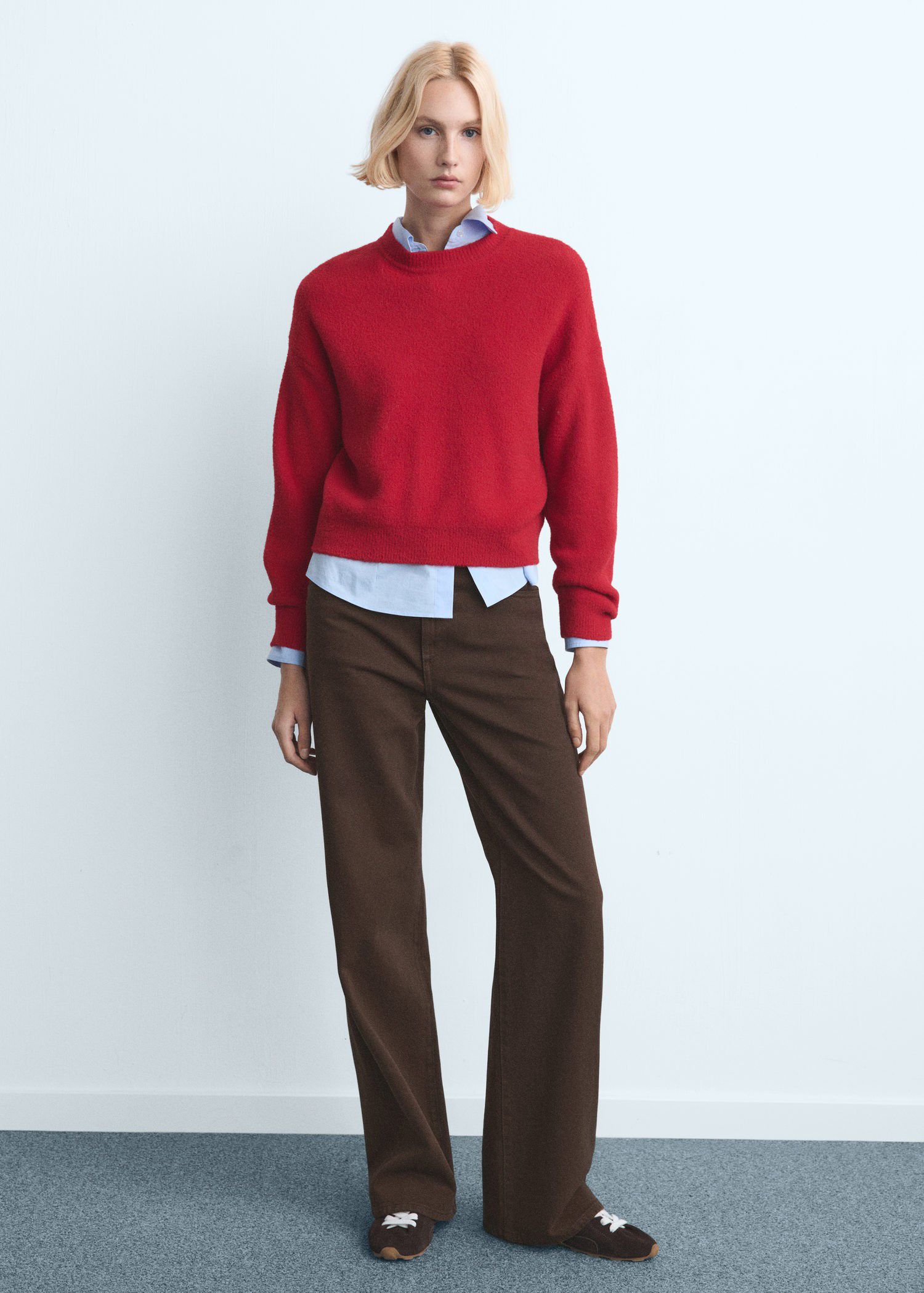 Danila high-waisted wide-leg jeans