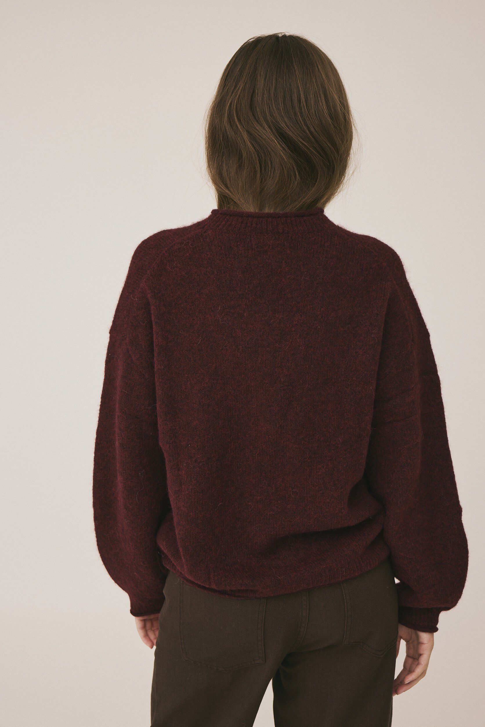 Cindi 9 Striksweater - Alpakamix RWS