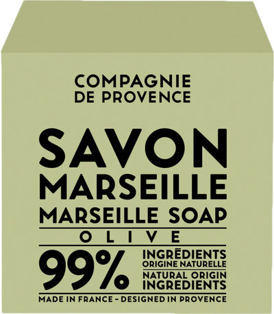 CUBE OF MARSEILLE SOAP OLIVE 400 G