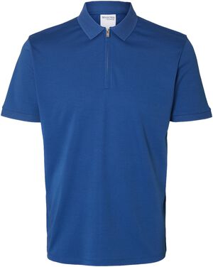 SLHFAVE ZIP SS POLO NOOS