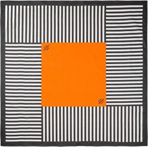 Soft Cotton Block Scarf