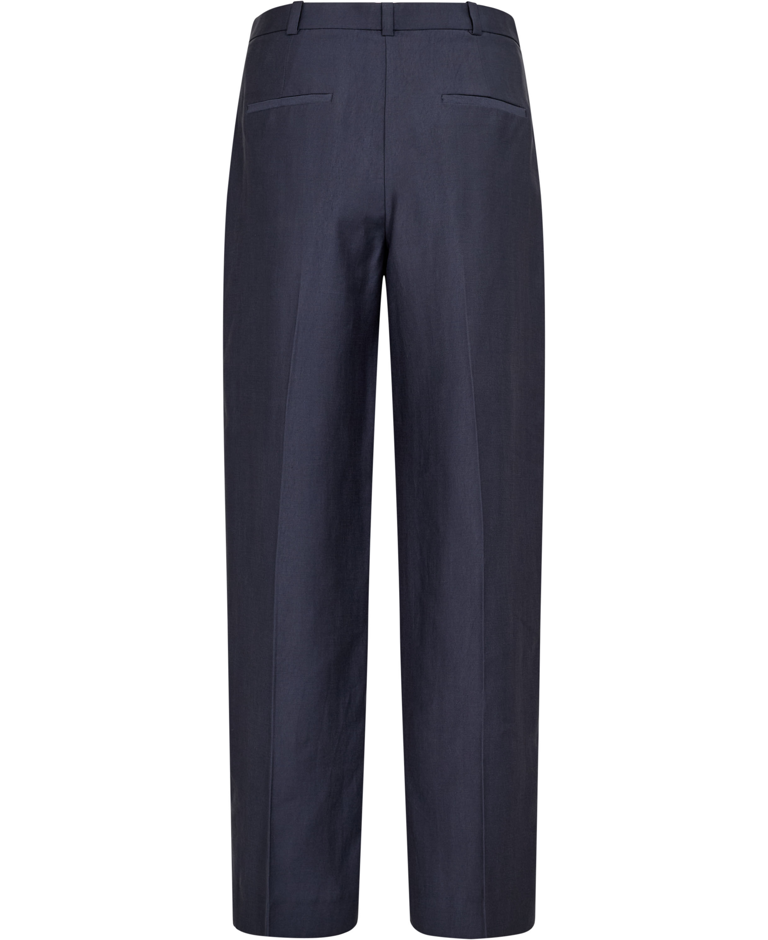 Mid-rise lyocell trousers