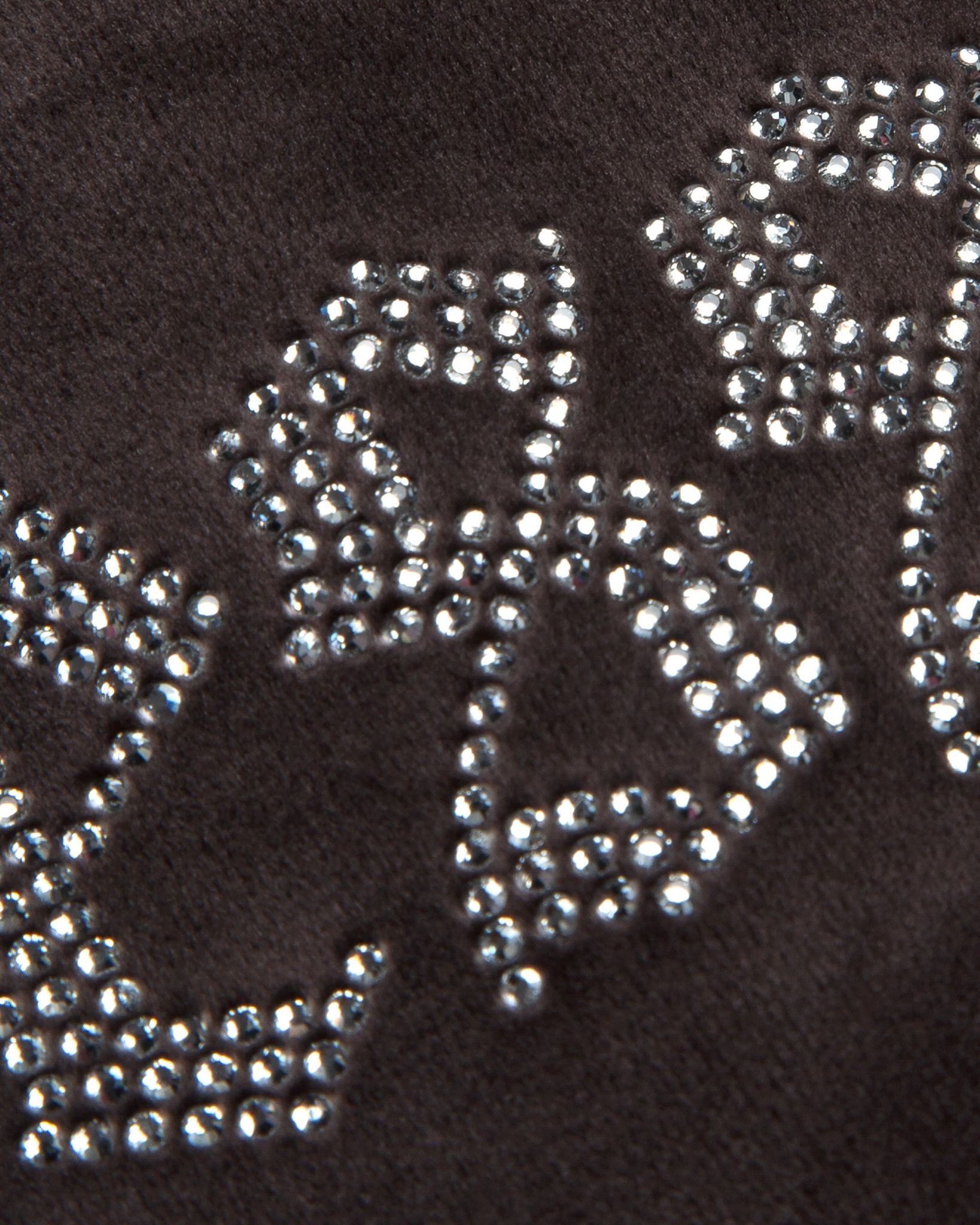 Tessa x Juicy - velour hoodie m. diamanter