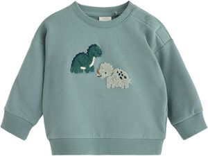 Comfy sweatshirt in cotton jersey w