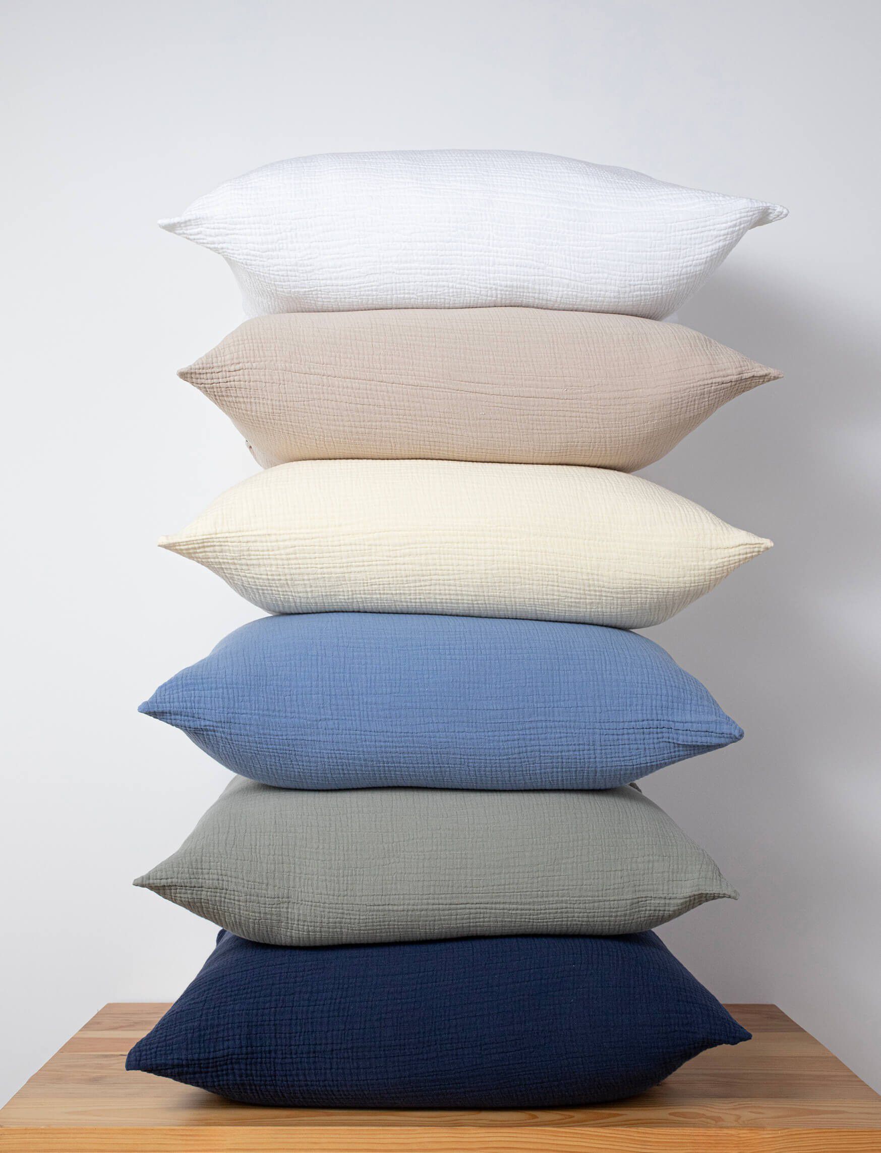 Stonewashed muslin senges&aelig;t