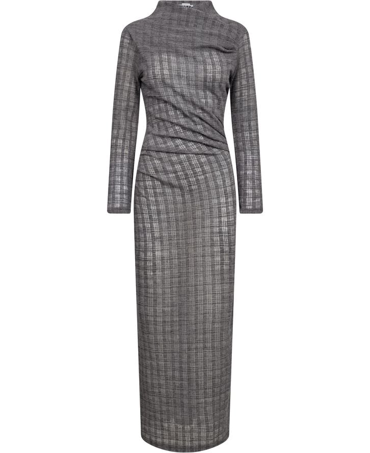 Nova dress Grey Check-36