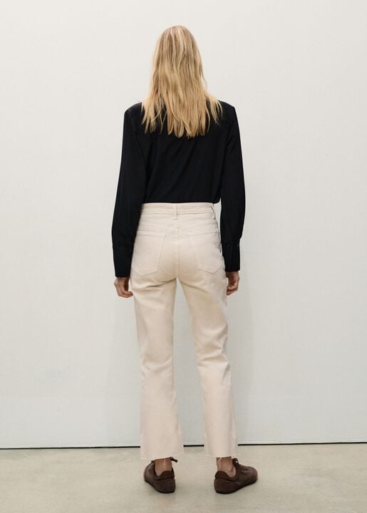 Sienna flared cropped jeans