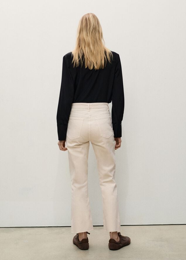 Sienna flared cropped jeans