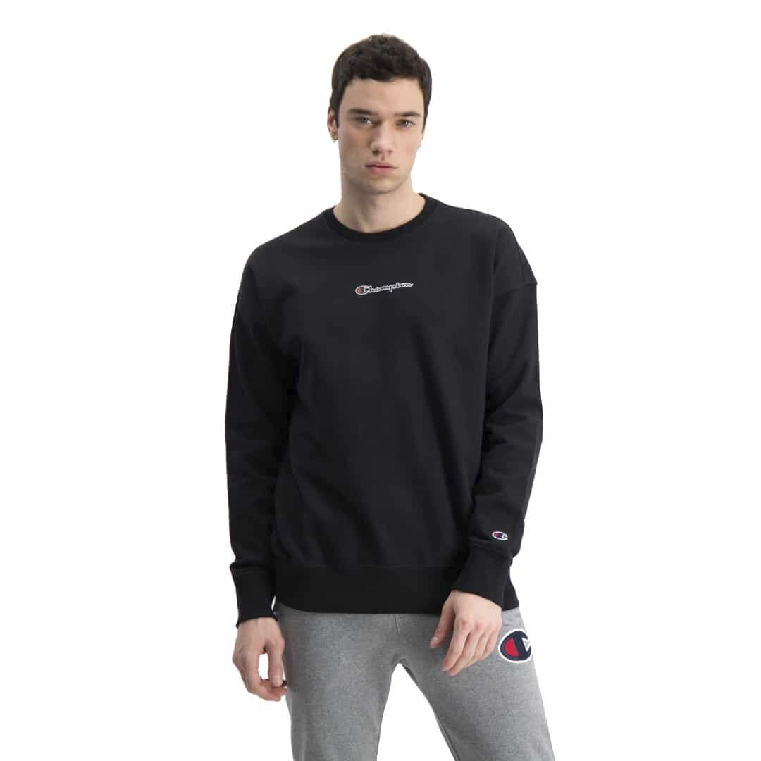 Oversized Script Logo Print sweatshirt
