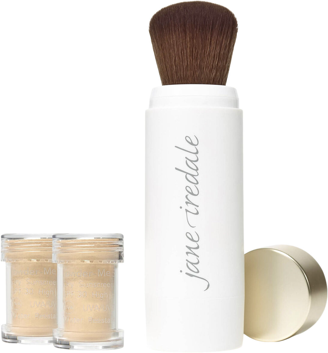 Powder-Me SPF 30 Refillable Brush Golden