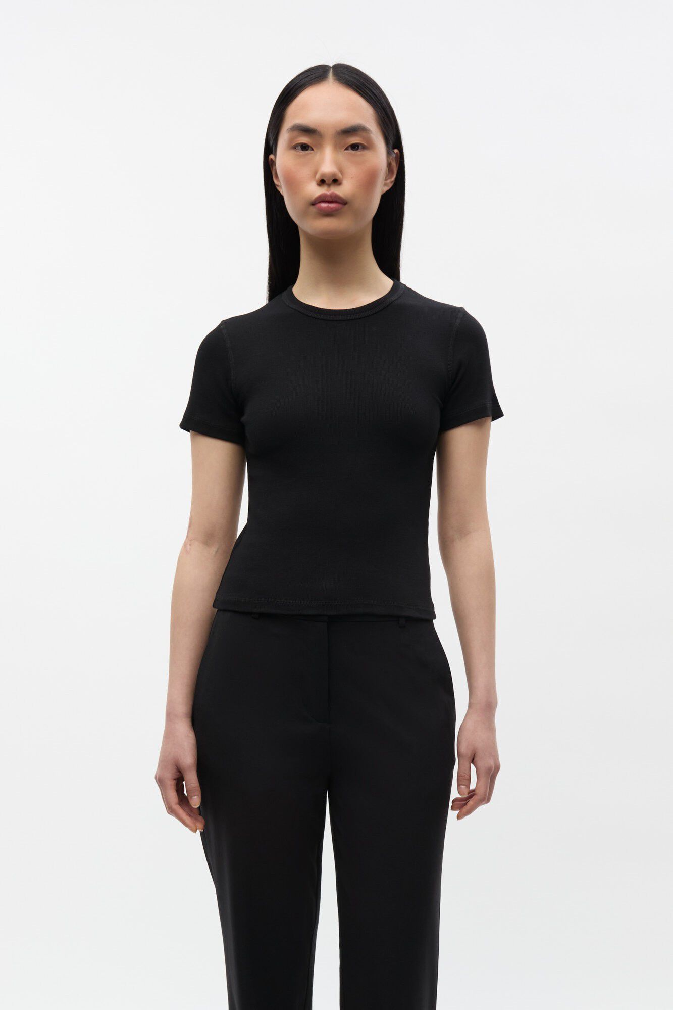 ENALLY SS CROP TEE 5314