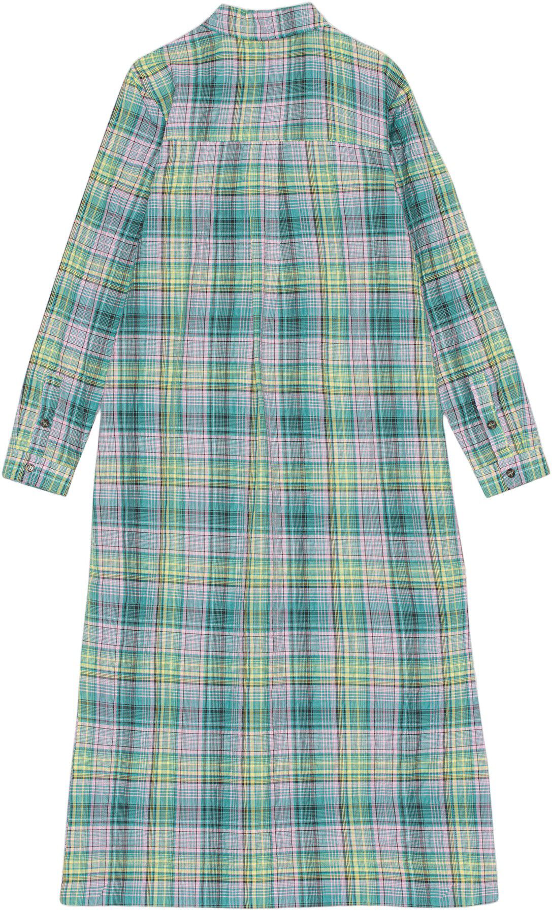 Seersucker Check Shirt Kjole