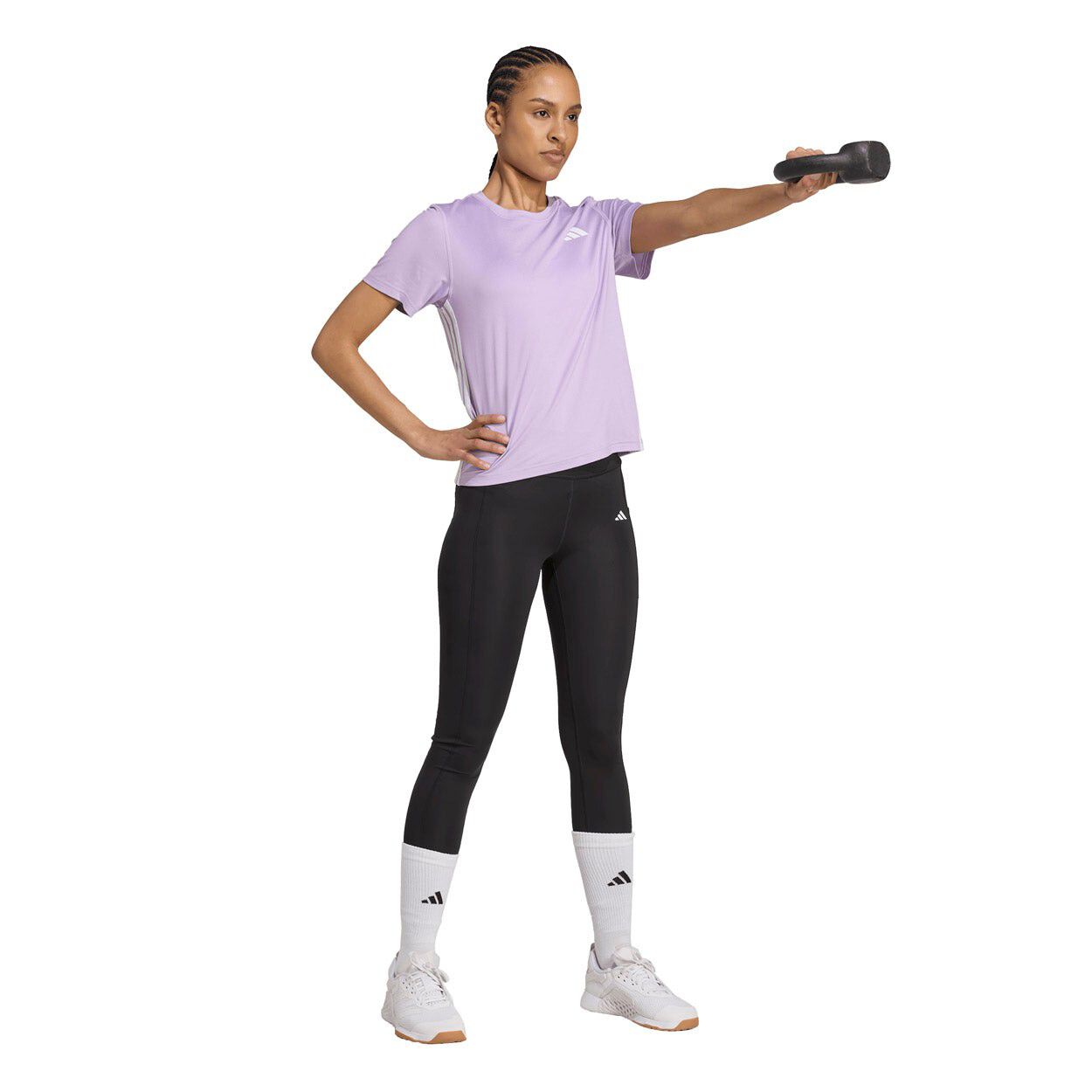 Essentials 3-Stripes Tr&aelig;nings T-shirt