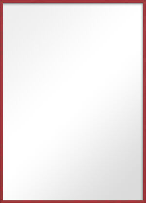 Red Wood Mirror