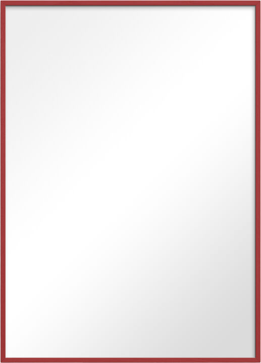 Red Wood Mirror