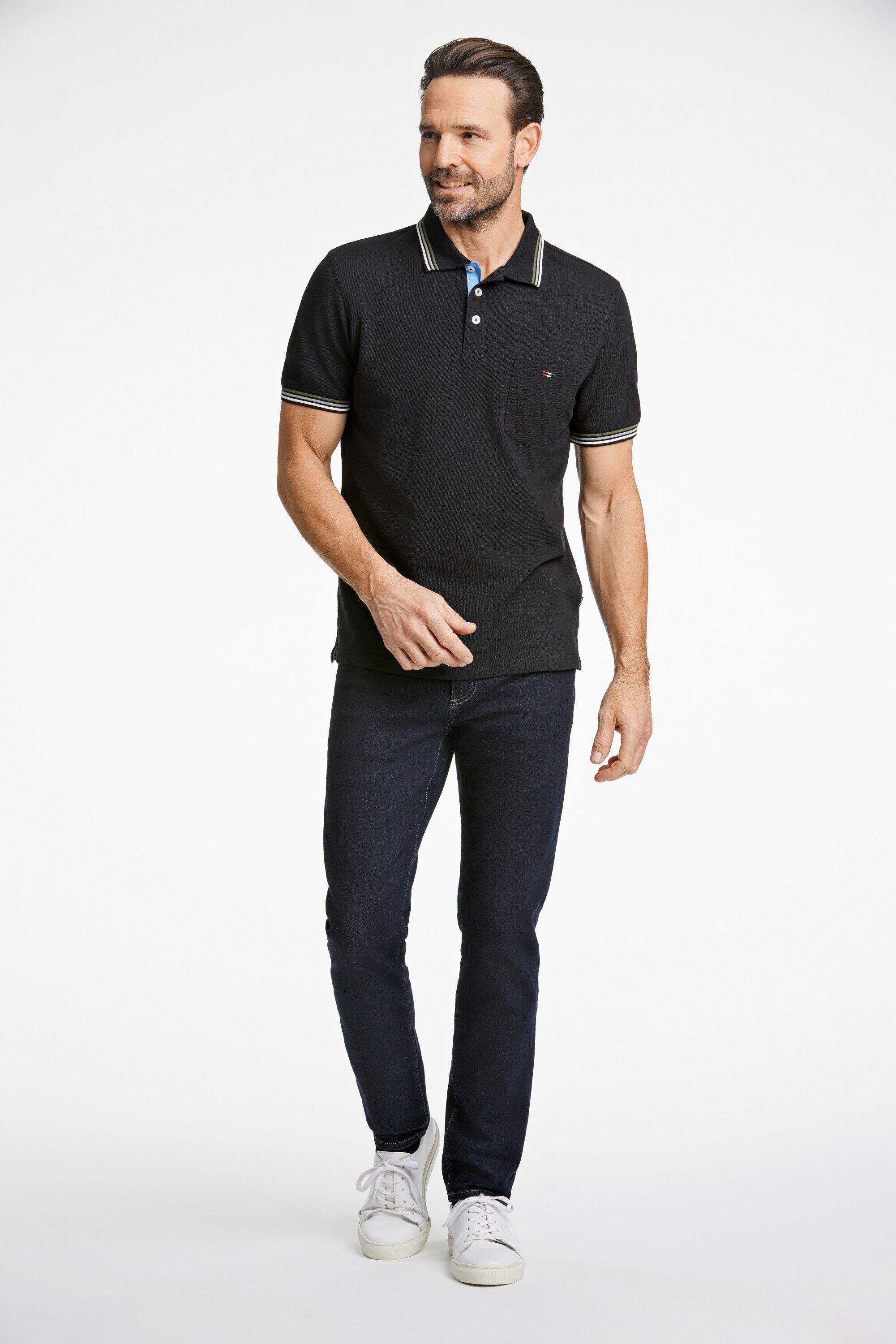 Signature polo piqu&eacute; S/S