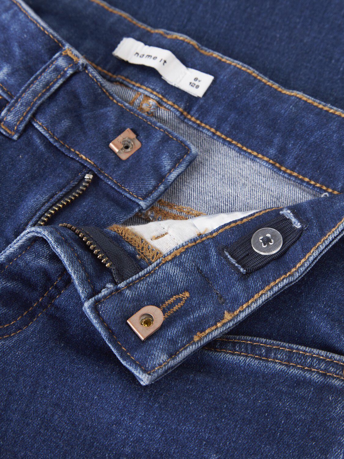 NKFROSE WIDE EMB JEANS 8711-FR N