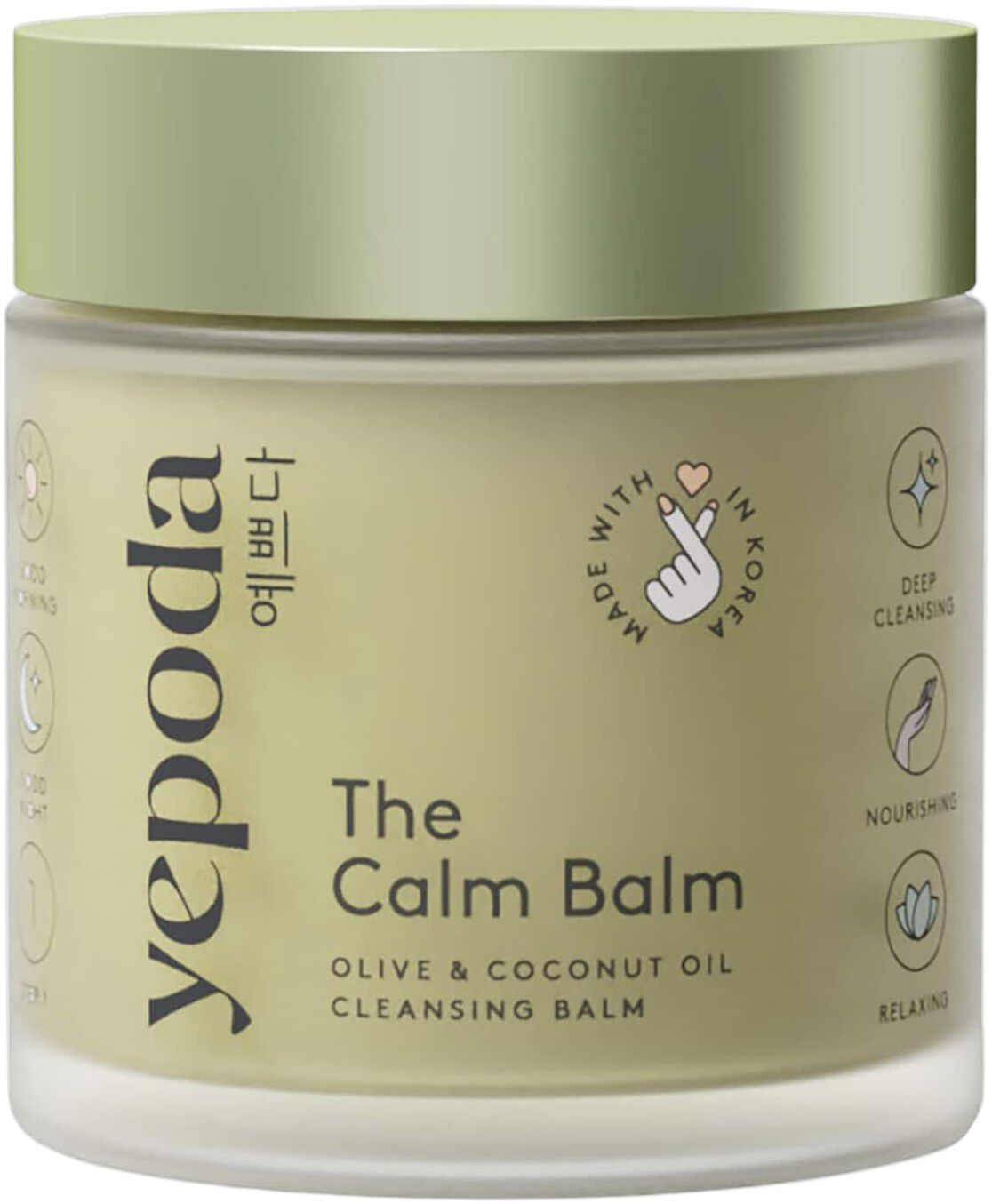 The Calm Balm Mild rensepomade og makeupfjerner med oliven- og kokosn